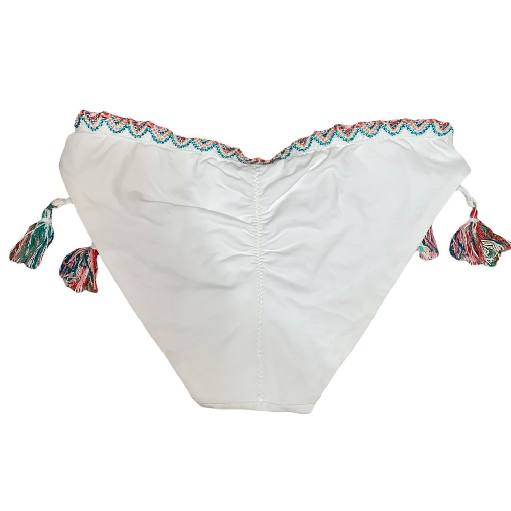 Becca White Mardi Gras Embroidered Two-Piece - Picture 4 of 14